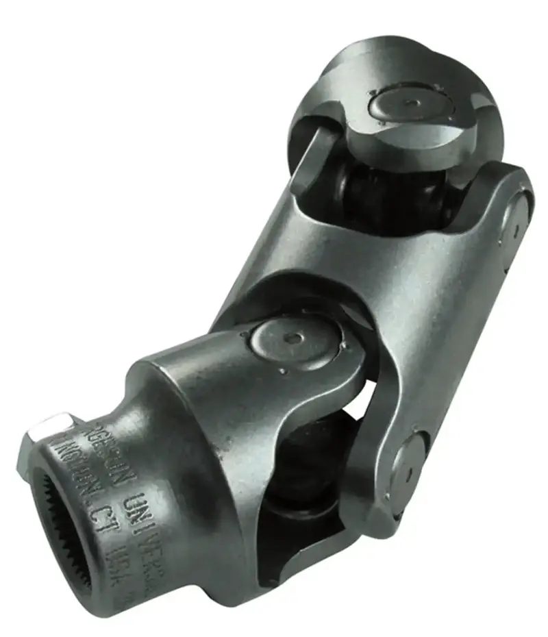 Borgeson Double-Steel Steering U-Joint – 1" Smooth Bore × 5/8" Input (026862) 1