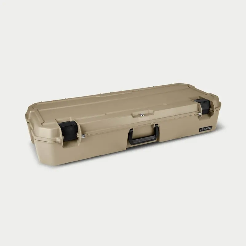 Decked A0030-Mman-Tan Minuteman 80 D-Co Toolbox – Tan Hard-Case With Locking Mechanism 1