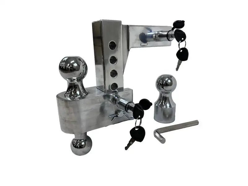 Enthuze Ent-Addh Adjustable Aluminum Drop Hitch Receiver 1