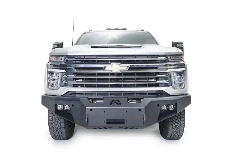 Fab Fours Ch20-A4951-B Bare Premium Winch-Ready Front Bumper (No Grille Guard) 1