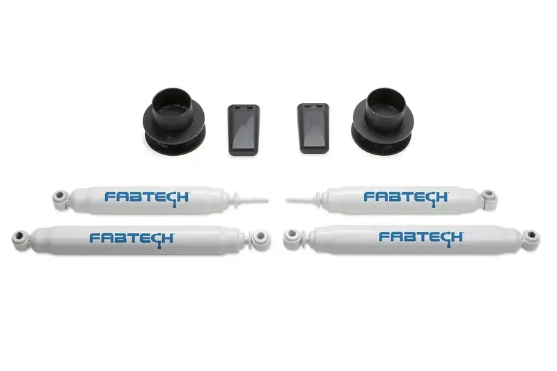 Fabtech K3056 2.5-Inch Coil Spring Lift Kit With Performance Shocks For Ram 3500 4Wd 1
