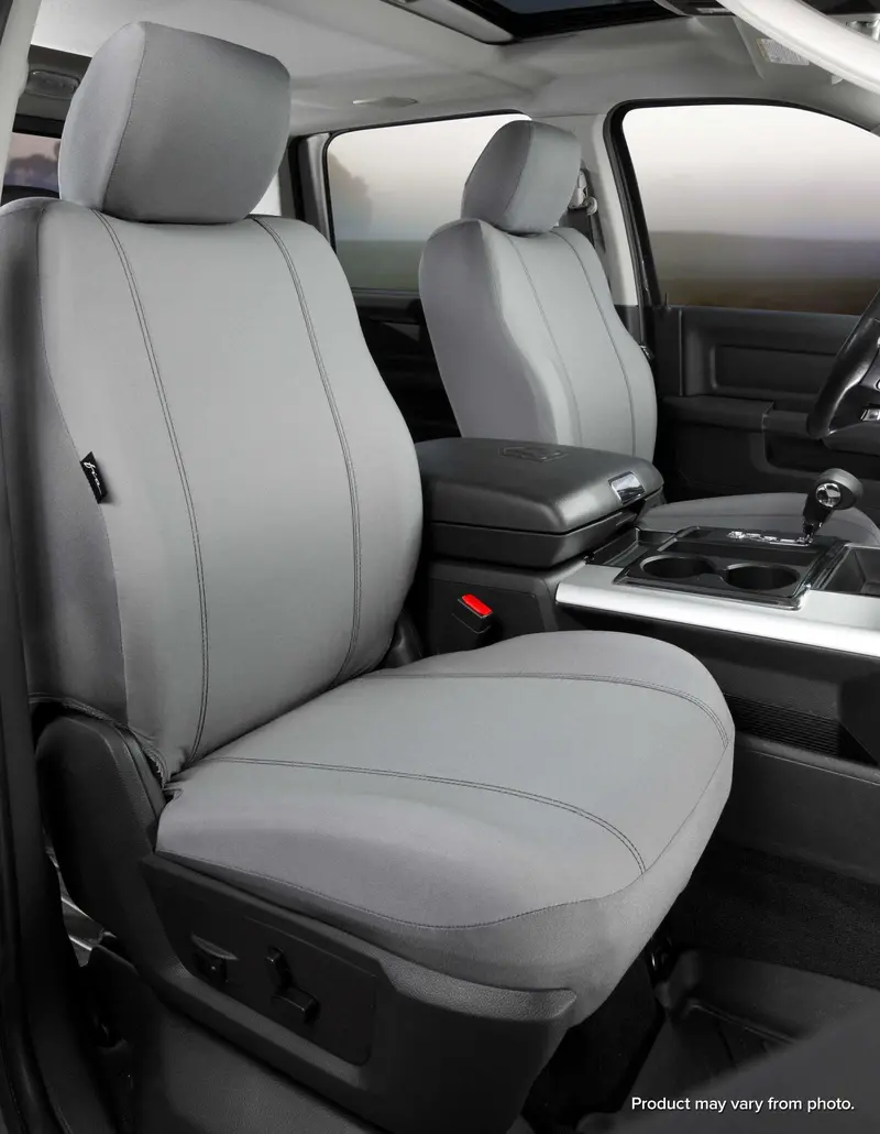 Fia Sp80 Series Gray Poly-Cotton Custom-Fit Front Seat Protector - Model Sp88-33 1