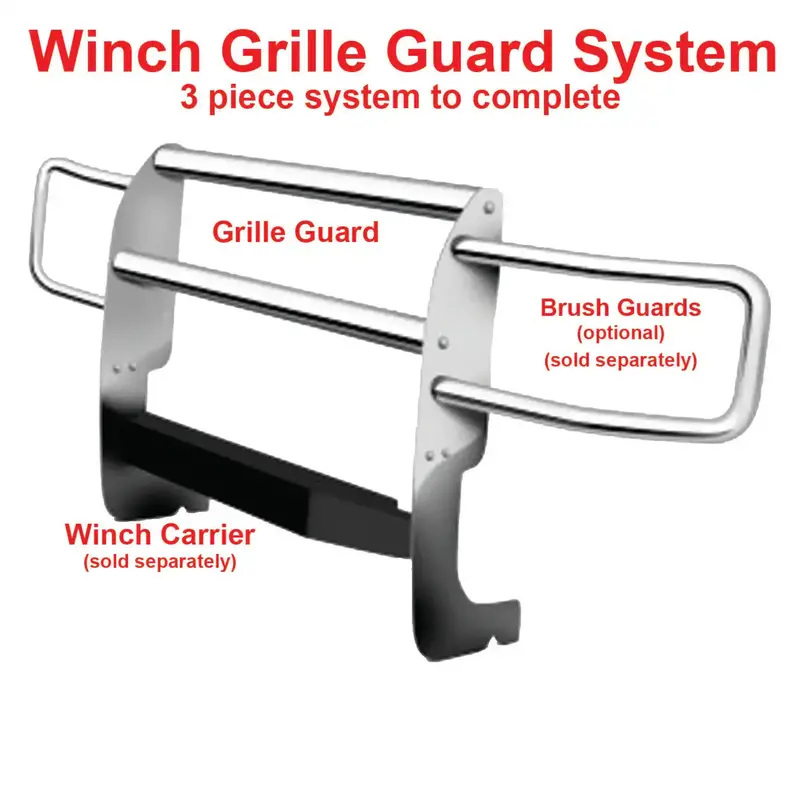 Go Industries 33735 Heavy-Duty Steel Grille Guard 1