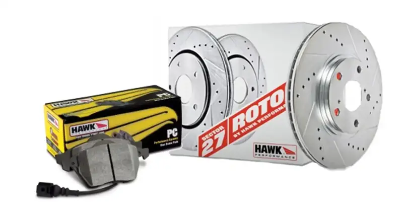 Hawk Performance Hk4924.704Z Sector 27 Front Brake Kit With Performance Ceramic Pads 1