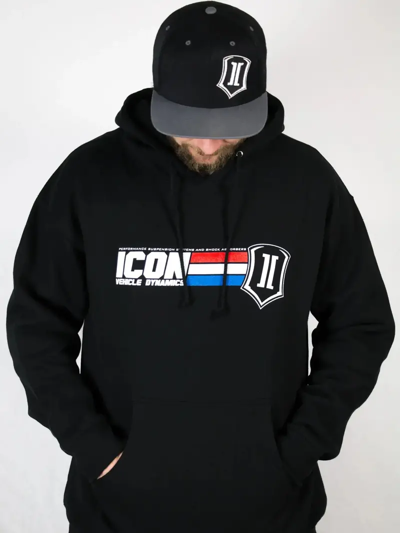 Icon Vehicle Dynamics Gi Hoody Hoodie – Black Xl For Off-Road Enthusiasts 1