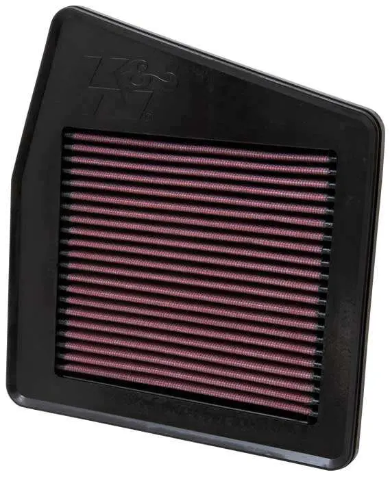 K&N 33-3003 High-Flow Replacement Air Filter – Washable And Reusable 1