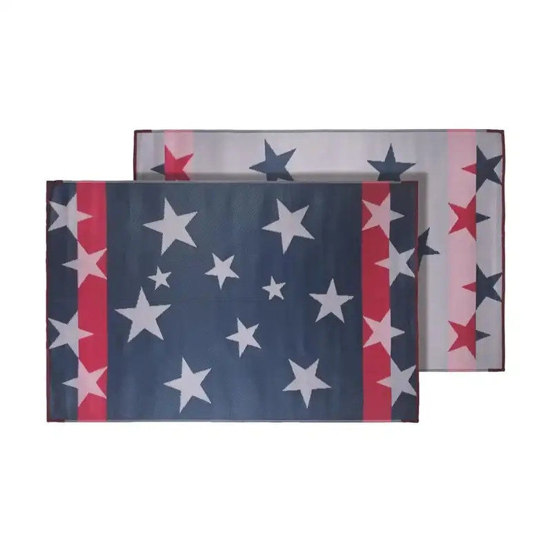 Mat Patriotic 8X20 Stars And Stripes Decorative Floor Mat 1