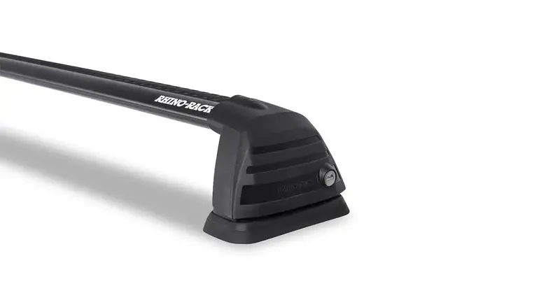 Rhino-Rack Rv0352B Vortex Roc25 Roof Rack – Flush-Mount, 2-Bar Black Aluminum System 1