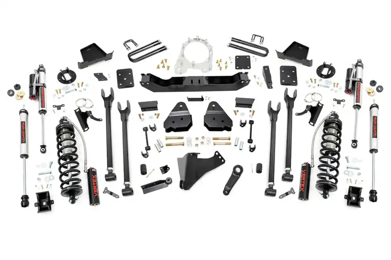 Rough Country Suspension Lift Kit – Includes Performance Shocks For Enhanced Ride And Clearance 1