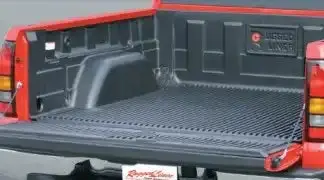 Rugged Liner F65A15 Drop-In Bed Liner With Under-Rail Support – Black Hdpe 1