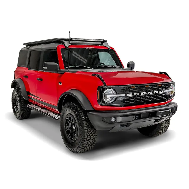 Smittybilt 78734 Apollo Rocker Panel Sliders With Integrated Step – Designed For 2021+ Ford Bronco 4-Door 1